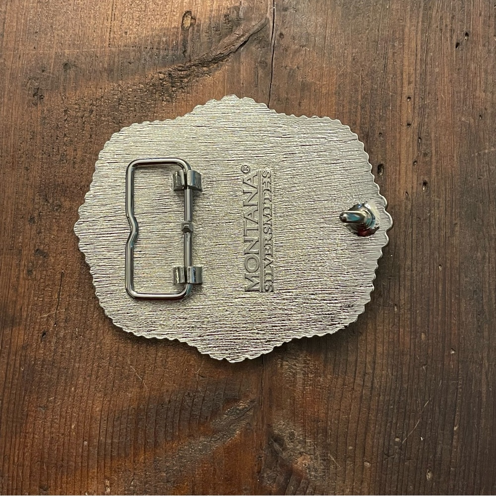 Team Roping belt buckle - Picture 2 of 2